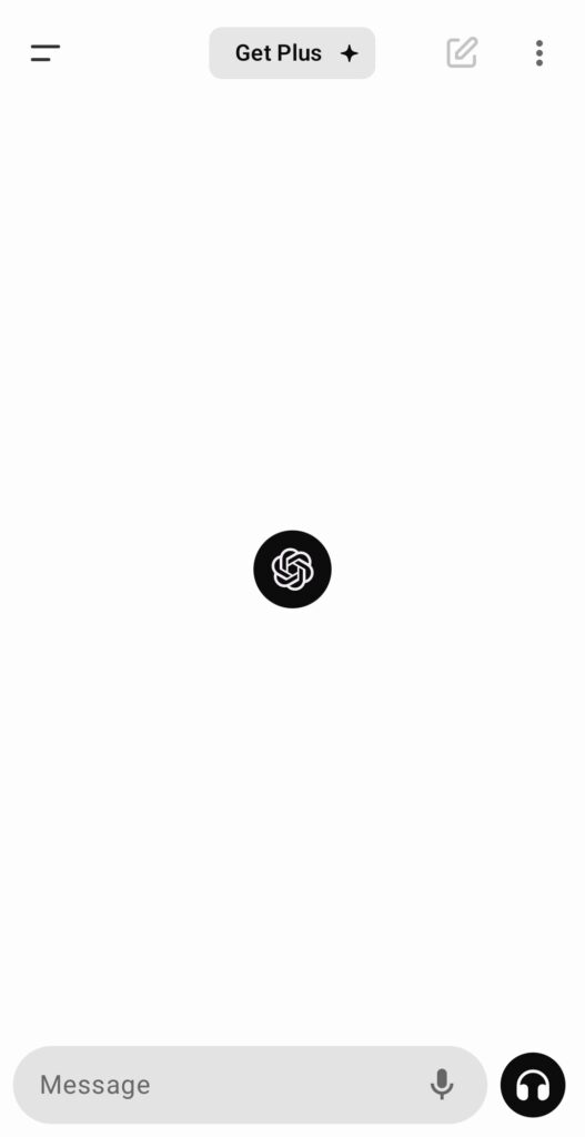 Open.AI App User Interface